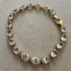 Stunning 14 k solid Gold Women's Bracelet